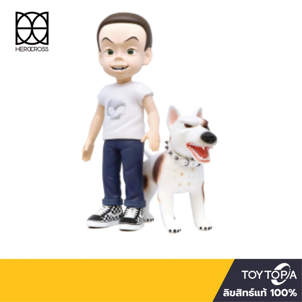 Herocross (HVS045WHG) - Sid and Scud: Toy Story (Special White/Gold) (Hyper Vinyl Series)