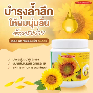 (1กระปุก) Carebeau แคร์บิว แฮร์ ทรีทเม้นท์ แว็กซ์ Carebeau Hair Treatment Wax 500 ml.