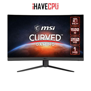 iHAVECPU MONITOR (จอมอนิเตอร์) MSI OPTIX G27C4X  27 VA FHD CURVED 250Hz