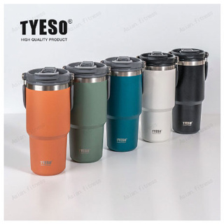 (ของแท้✅)TYESO 900ML แก้วเก็บความเย็น สแตนเลสแท้ รับประกันไอน้ำไม่เกาะแก้ว ขนาด 30ออนซ์-1130