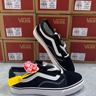 vans old skools รองเท้าผ้าใบผูกเชือกพร้อมกล่อง