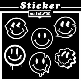 สติ๊กเกอร์ไดคัท Smiley [Sticker PVC]