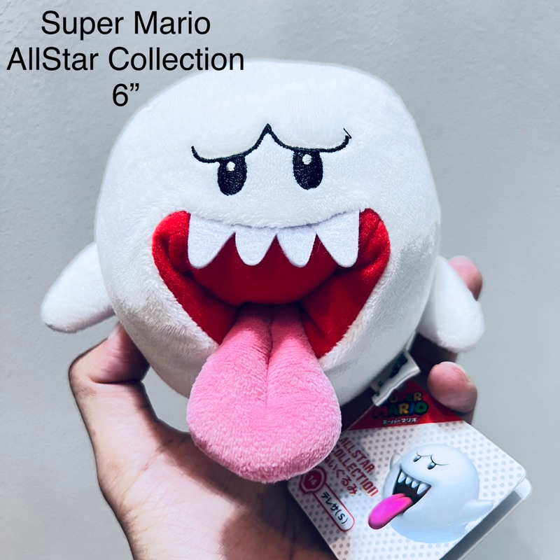 #ตุ๊กตา ใน #ซุปเปอร์มารีโอ้ #Nintendo #Super #Mario #Plush #Toy #Boo #หายาก #ลิขสิทธิ์แท้ #ป้ายห้อย 