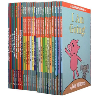 (พร้อมส่ง) An Elephant &amp; Piggie Book 25 เล่ม หนังสือนิทานภาษาอังกฤษ