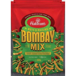 Haldiram Nuts &amp; Raisins Bombay Mix 200g