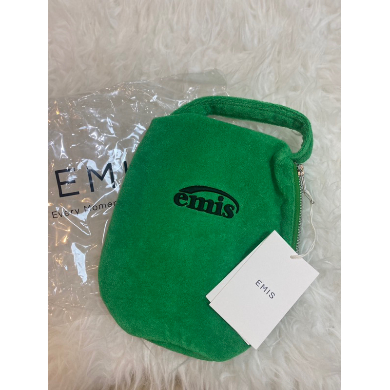 New กระเป๋า emis สีเขียว