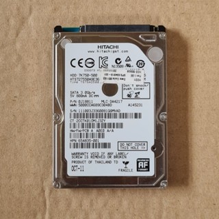 HARDDISK SATA HITACHI 500GB 7K750-500 HTS727550A9E364 สำหรับ NOTEBOOK