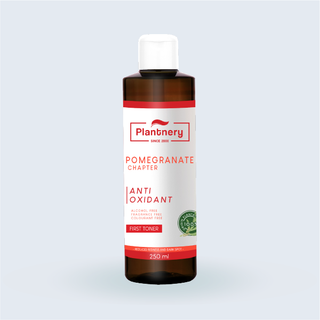 Plantnery Pomegranate First Toner (250ml) โทนเนอร์ปรับสภาพผิว สารสกัดจากทับทิม เพิ่มความยืดหยุ่นให้ผิว