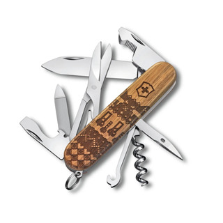 มีดพับ Victorinox Swiss Spirit Limited Edition 2023 Laser Engraved Walnut Wood Handle (1.3901.63L23)