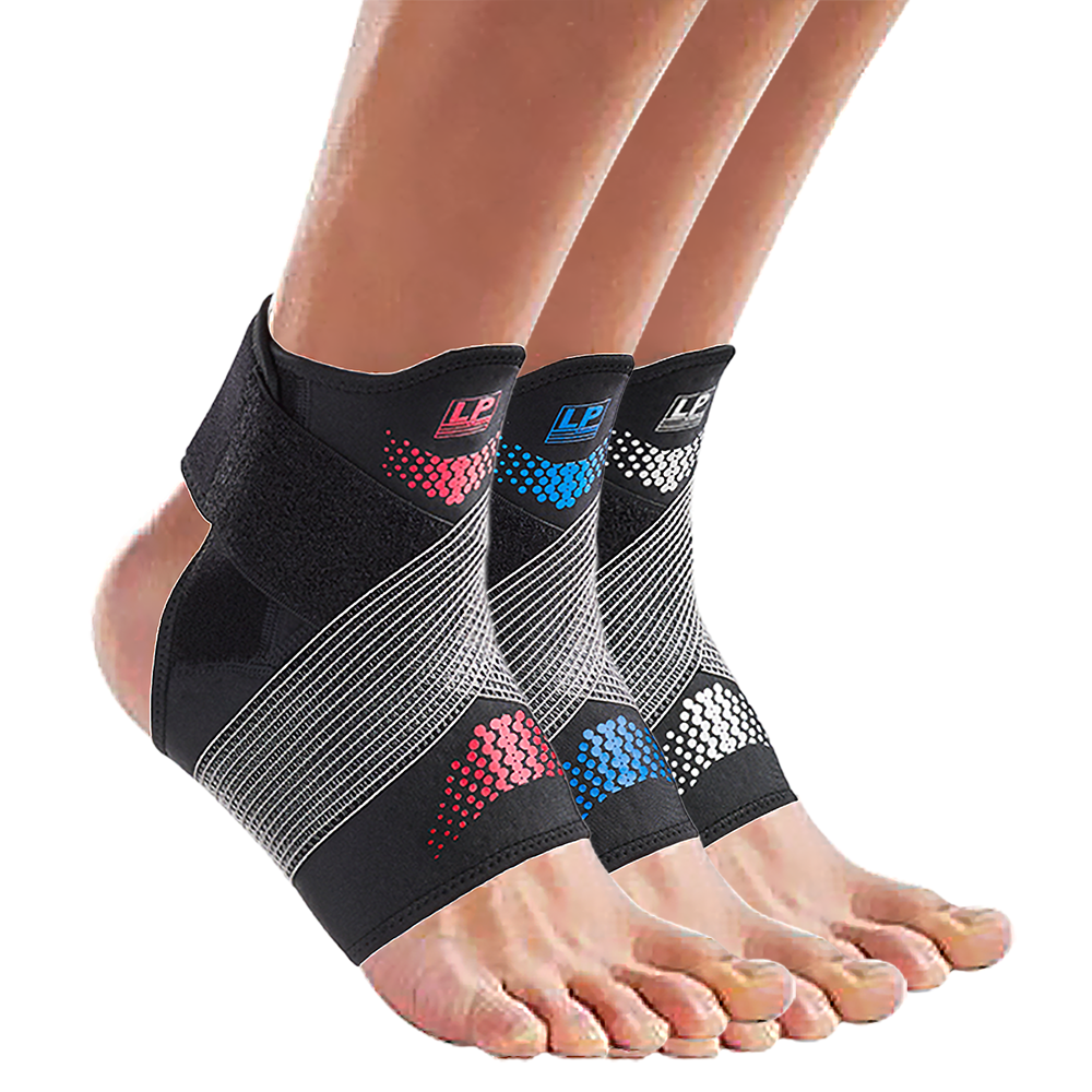 LP SUPPORT CT12 ผู้ชาย/ผู้หญิง สนับข้อเท้า ปลอกข้อเท้า ที่รัดข้อเท้า LIGHT SHIELD ADJUSTABLE ANKLE BRACE