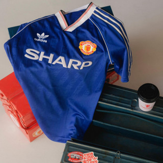 เสื้อเเมนยูย้อนยุค สุดคลาสสิค ADIDAS MANCHESTER UNITED 88/90 JERSEY - CROYAL