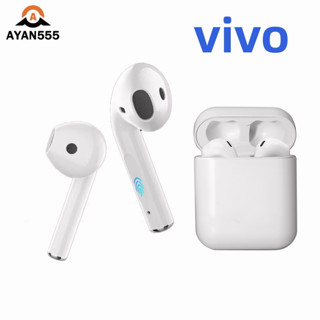 【จัดส่งจากกทม】หูฟังบูลทูธ vivo มีกล่อง โทร เกมส์ ลดเสียง (รับประกัน 1 ปี)สำหรับ for ip / android ของแท้ของแท้100%