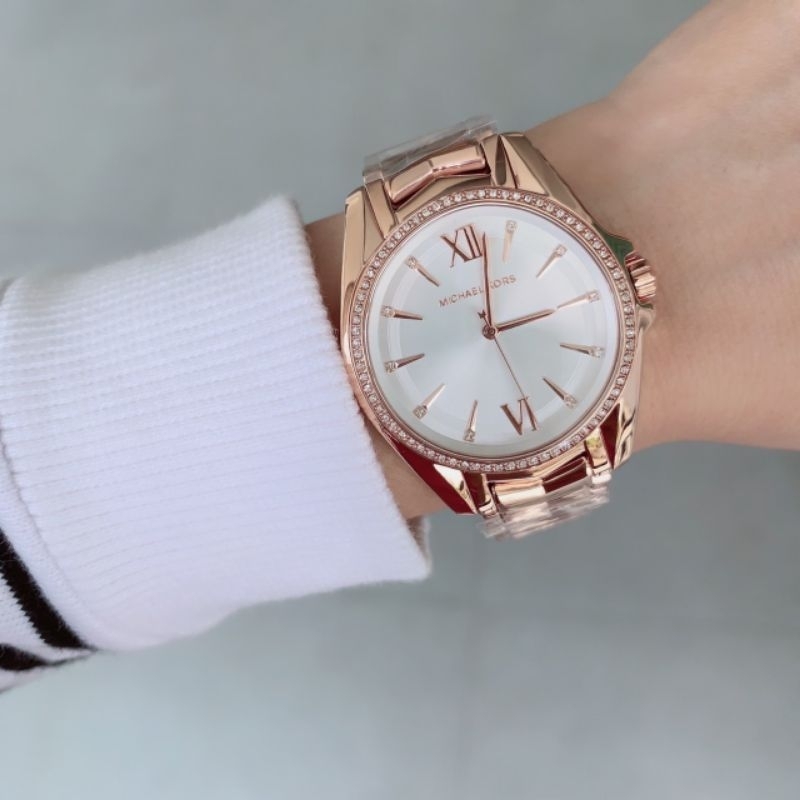 ⌚🥳นาฬิกาข้อมือ NEW Michael Kors Michael Kors Whitney Rose Gold Watch MK6694 
มี2สี สีทอง /สีโรสโกลย์