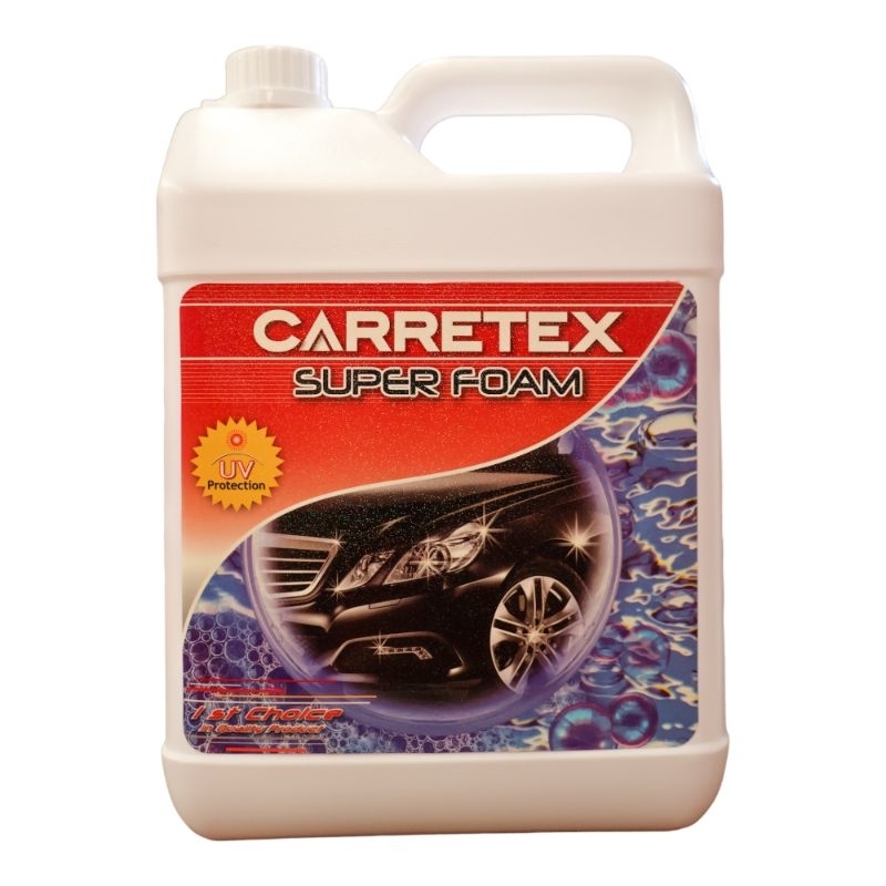 แชมพูล้างรถ Super foam CARRETEX แกลลอน4ลิตร