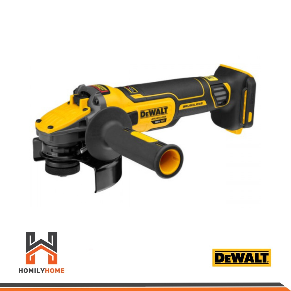 DEWALT เครื่องเจียร์ ไร้สาย 4นิ้ว รุ่น DCG409N-B1 XR FLEXVOLT 20v (เครื่องเปล่า)