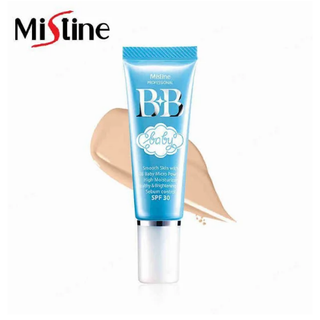 Mistine BB Baby Face Cream 15ml บีบี มิสทีน หลอดสีฟ้า มิสทีน บีบี ครีม เบบี้เฟซ. Mistine BB Cream Baby Face