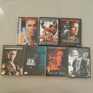 DVD ดีวีดี ลิขสิทธิ์แท้ ภาพยนตร์ของ อาร์โนลด์ ชวาร์เซเน็กเกอร์(Arnold Schwarzengger)