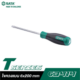 SATA T-SERIES 63414 ไขควงแบน 6x200 mm