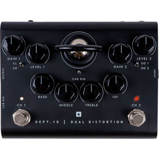 Blackstar Dept.10 Dual-Distortion Pedal *ของแท้ประกัน 1ปี* เอฟเฟกกีต้าร์ Tube Distortion Guitar Effect Pedal