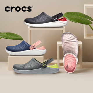 จัดส่งจากกรุงเทพ Crocs LiteRide Clog shop รองเท้าแตะ  รองเท้าแตะ รองเท้าคร็อคส์ แท้ ใส่ได้ทั้งผู้หญิงและผู้ชาย