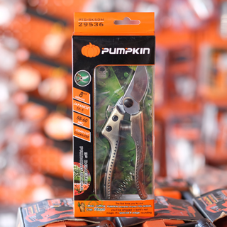 PUMPKIN 29536/PTG-SK5DM กรรไกรตัดกิ่งไม้ รุ่น ดีมิเทอร์ 8 นิ้ว กรรไกรงานสวน ด้ามจับอะลูมิเนียมอัลลอย คม แข็งแรง จับกระชับมือ