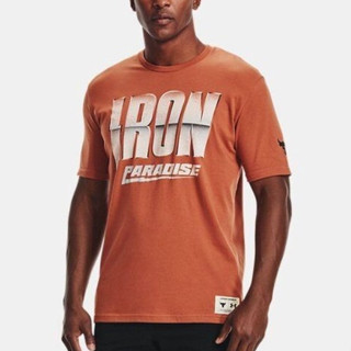 เสื้อยืด Under Armour Project Rock Iron Paradise T-Shirt เสื้อยืด UA สินค้าแท้ 100%