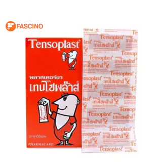 Tensoplast Fabric Adhesive Bandage 100s เทนโซพลาส พลาสเตอร์ผ้าปิดแผล พลาสเตอร์ยา