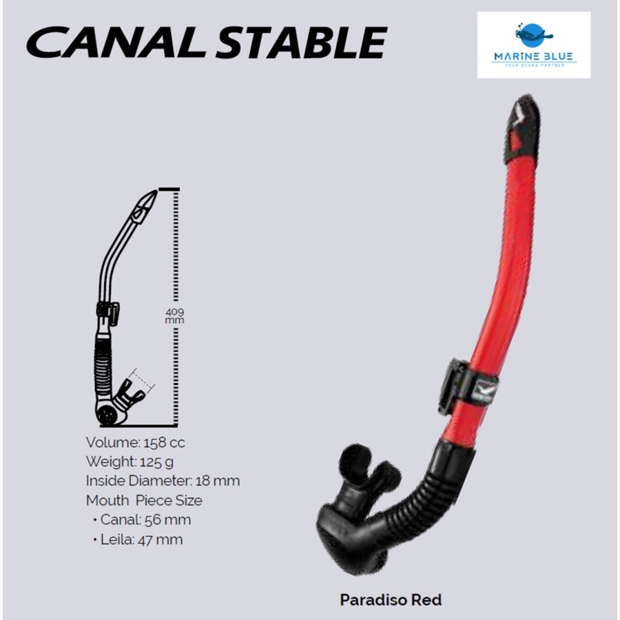 🤿GULL💦- Snorkel - Canal Stable Snorkel - ท่อหายใจใต้น้ำ🔸