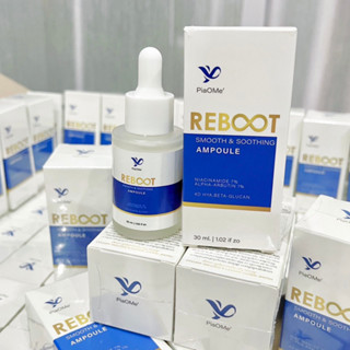 PiaOMe Reboot Ampoule แอมพูล เซรั่มหน้าใส รีบูท หน้านุ่มเด้ง อิ่มฟู ตั้งแต่ครั้งแรกที่ใช้ กระจ่างใส ลดหมองคล้ำ 30 ml.