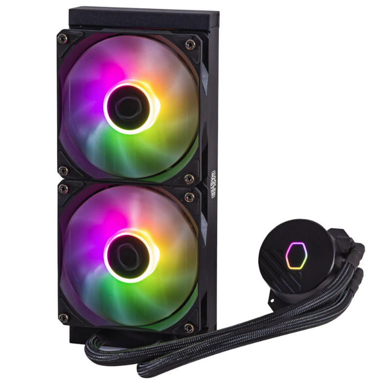 Cooler Master MasterLiquid 240L Core ARGB All In One Liquid CPU Cooler