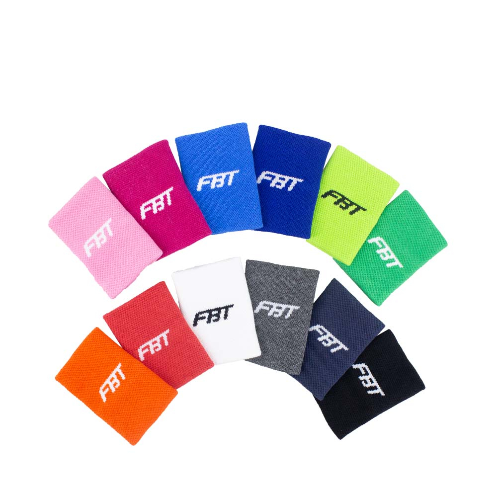 FBT ที่รัดข้อมือ สายรัดข้อมือ ปลอกแขนซับเหงื่อ ไร้ตะเข็บ Wristband 8.5 ยาว ซม. (
