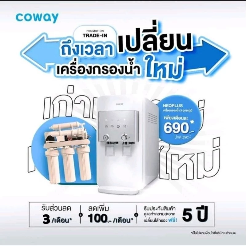 เครื่องกรองน้ำ Coway รุ่น Neoplus thumbnail 3