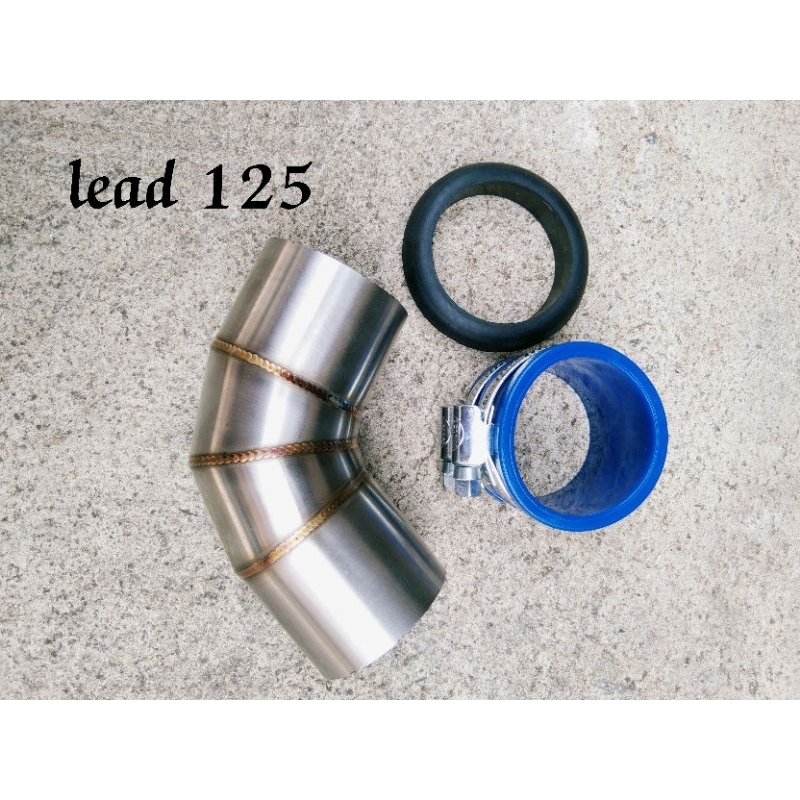 ท่อกรองเลส+ยางกันน้ำ, ใส่-Lead125& Giorno125