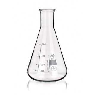 ขวดรูปชมพู่ (Erlenmayer flask) ยี่ห้อ Simax