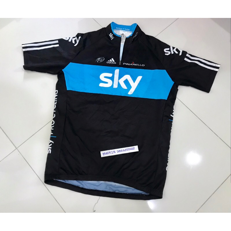 เสื้อปั่นจักรยาน Team Sky Procycling adidas jersey