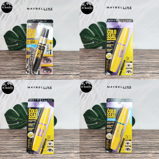 [Maybelline] The Colossal Mascara Mega Brush เมย์เบลลีน มาสคาร่า มาสคาร่ากันน้ำ ขนตางอน หนา