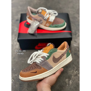 🔥มีครบไซส์แล้ว🔥รองเท้าผ้าใบชาย Nike Air Jordan 1 Lowx Zionwilliamson 1:1 (พร้อมส่ง💯/ รุ่นนี่ใส่ตรงไซส์) งานใหม่กล่องสวย