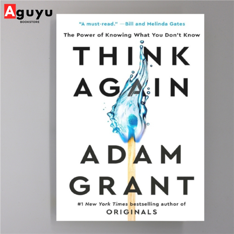 【หนังสือภาษาอังกฤษ】Think Again: The Power of Knowing What You Don't Know
