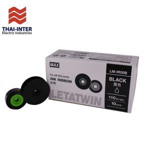 LM-IR50B MAX ink ribbon refill black for LM550A