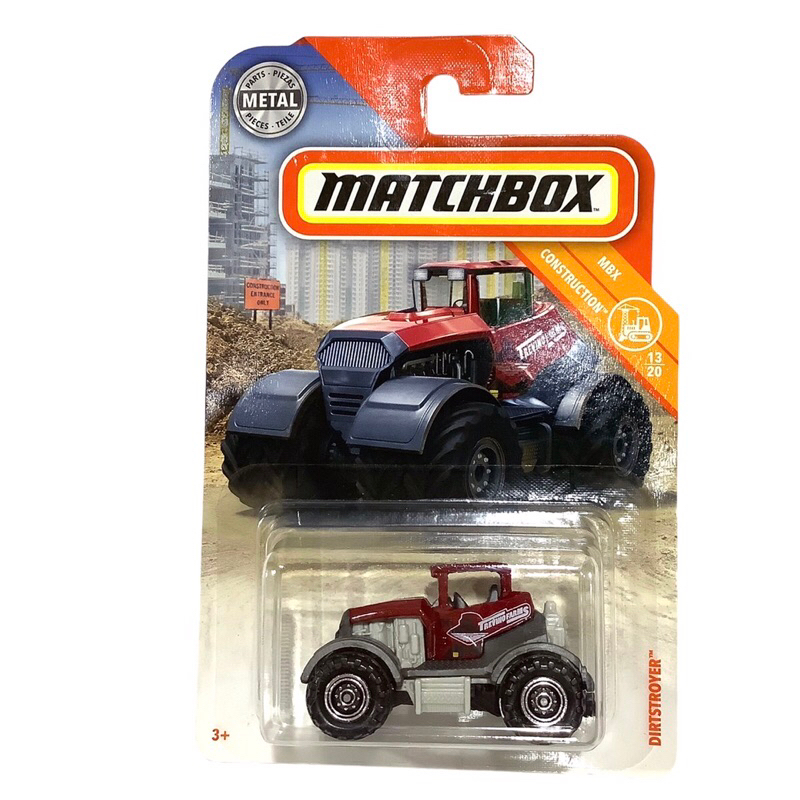 Matchbox Dirtstroyer ( รถก่อสร้างล้อโต )