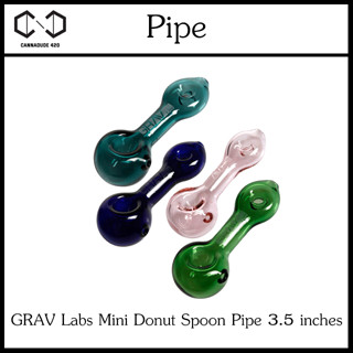 แจกันแก้ว บ้องแก้ว GRAV Labs Mini Donut Spoon Pipe 3.5 inches GR13