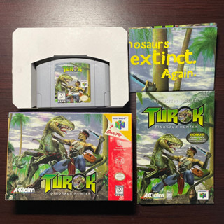 งานกล่องแท้ Turok: Dinosaur Hunter (US) N64