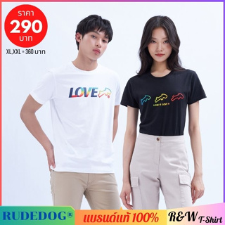 👕ไซส์ใหม่👕 Rudedog​® รวมเสื้อยืดผู้ชาย 4 รุ่น​ | ต้อนรับเทศกาล Pride month (LGBT) Darling / Honey / Love / Boo