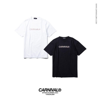 [พร้อมส่ง แท้💯] เสื้อยืด CARNIVAL SS23 CHROME LOGO T-SHIRT