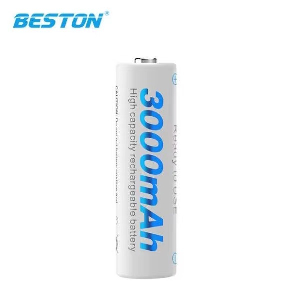 ถ่านชาร์จ AA BESTON 3000mAh 1.2V จำนวน 4 ก้อน ฟรีกล่องใส่ถ่าน คุณภาพสูง ราคาถูก