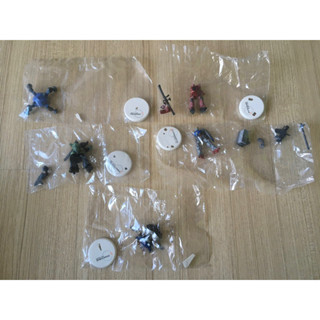 Gundam MFSP (Minifigure Selection Plus) กันดั้ม ฐานขาว ของใหม่ ในซีลพลาสติก หลากหลายแบบ ชุดที่ 2