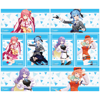 Bushiroad Sleeve &amp; Rubber Mat Hololive Production 2023 ver. : Sakura Miko, Hoshimachi Suisei, Hoshinova Moona