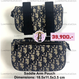 👜: New!! Dior Saddle Arm Pouch‼️ก่อนกดสั่งรบกวนทักมาเช็คสต๊อคก่อนนะคะ‼️