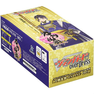 【Direct from japan】Cardfight!! Vanguard overDress Title Booster Vol.1 Touken Ranbu -ONLINE- 2021 VG-D-TB01 BOX