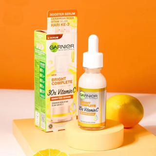 การ์นิเย่ ไบรท์ คอมพลีท วิตามินซี บูสเตอร์ เซรั่มลดจุด Garnier Light Complete Vitamin C Booster Serum 30ml